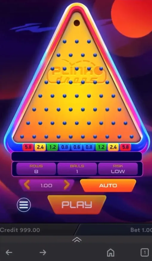 Demo Plinko — najlepszy poligon doświadczalny